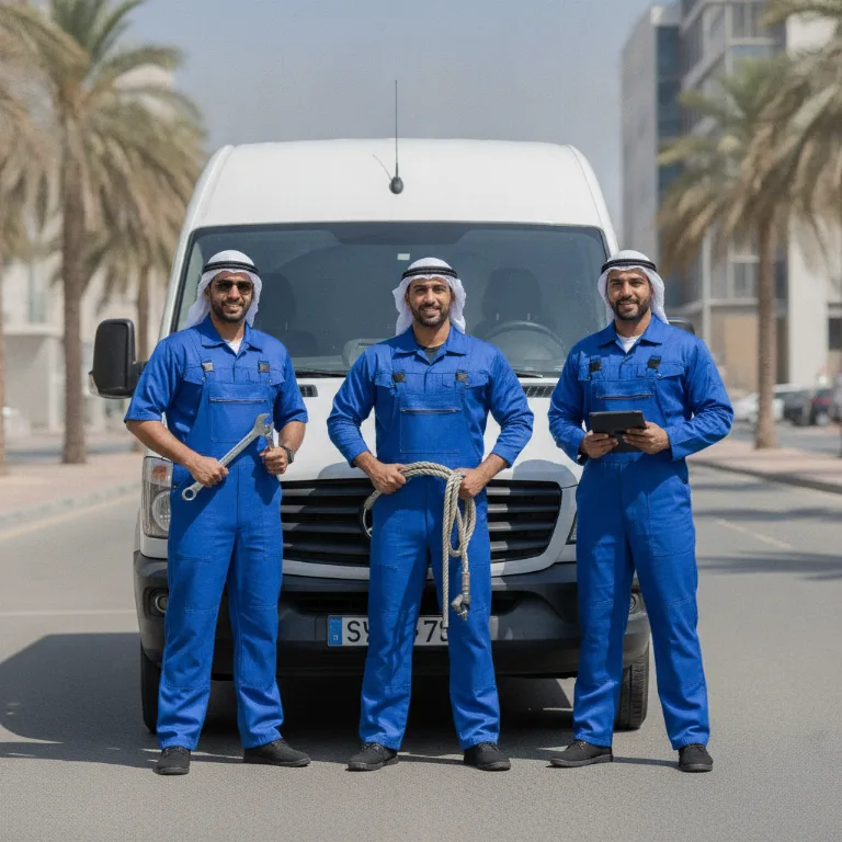 ونش سيارات فريق في عجمان